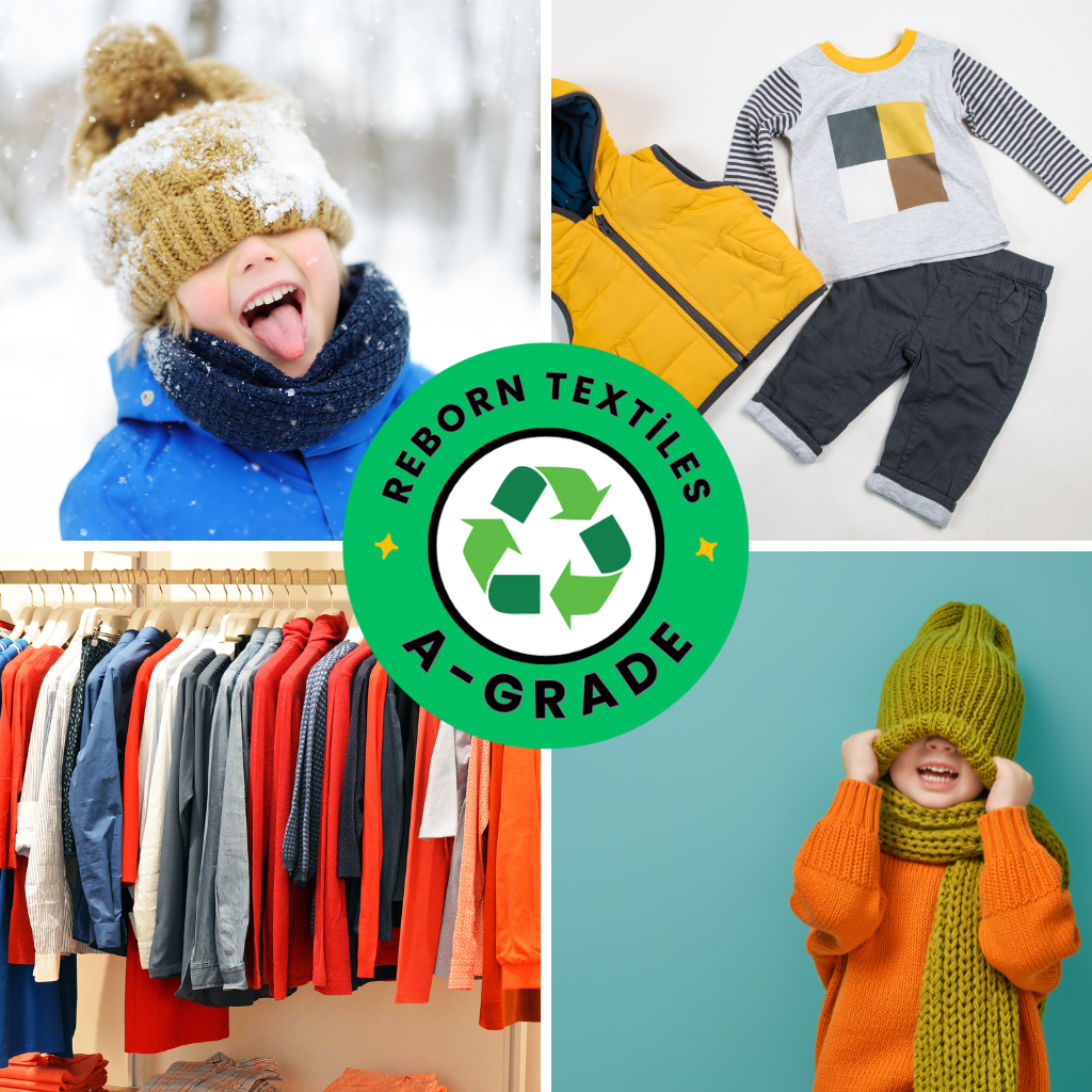 A Parcel of A Grade wholesale used clothing from Reborn Textiles