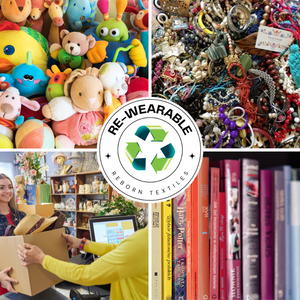 20kg wholesale bric-a-brac bundle with mixed second-hand books, toys, jewellery, and accessories