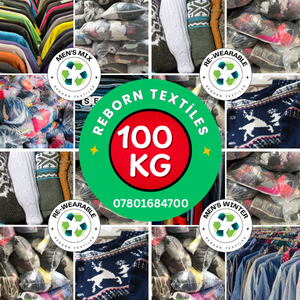 100Kg Men's Wholesale Used Clothing Mega Starter Parcel for Resellers
