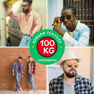 100Kg Men's Wholesale Used Clothing Parcel for Resellers