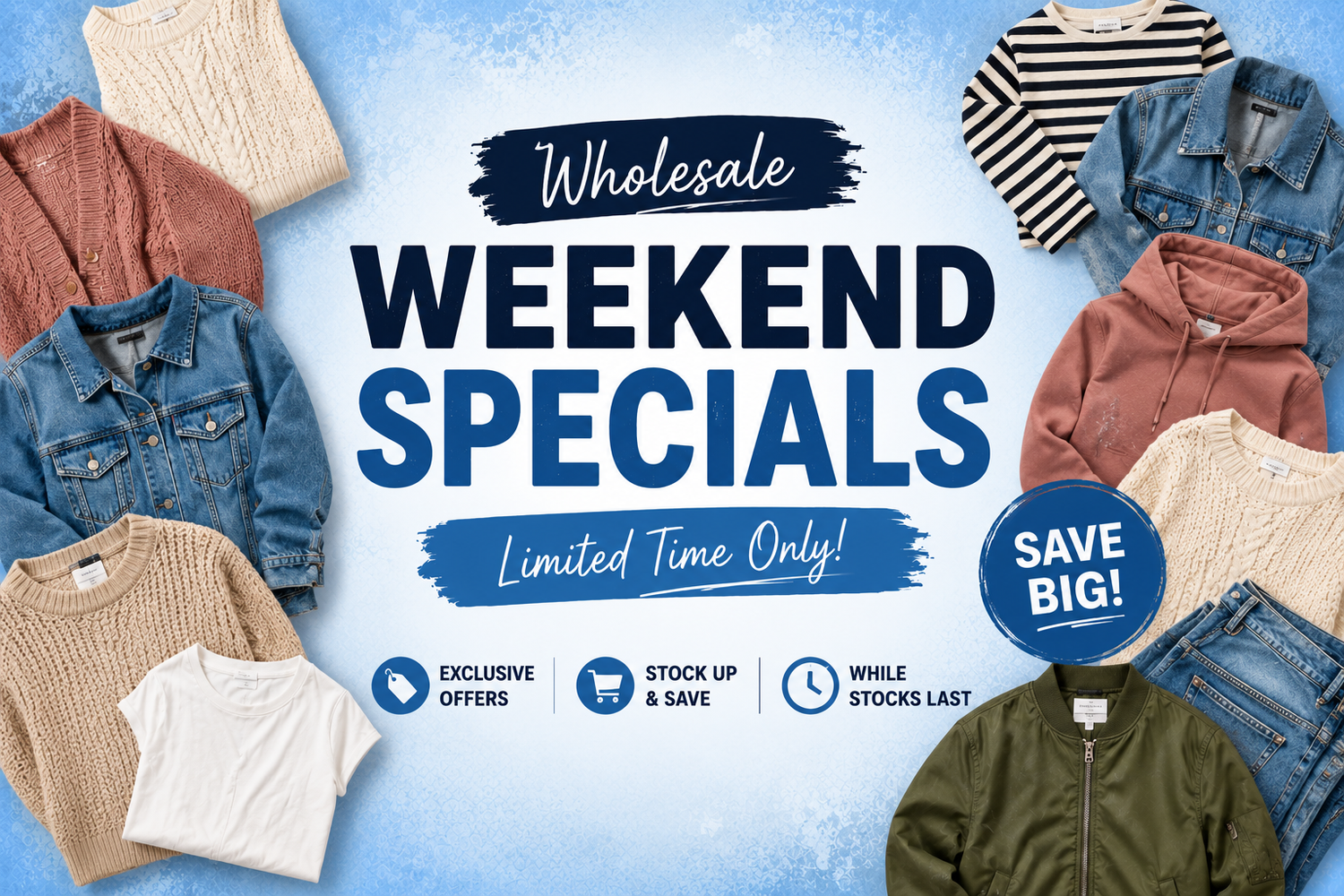 Wholesale Weekend Specials