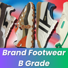 Sports and Branded Wholesale Used Footwear Mix - B Grade x 25KG