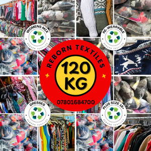 120Kg Women's Wholesale Used Clothing Mega Starter Parcel for Resellers