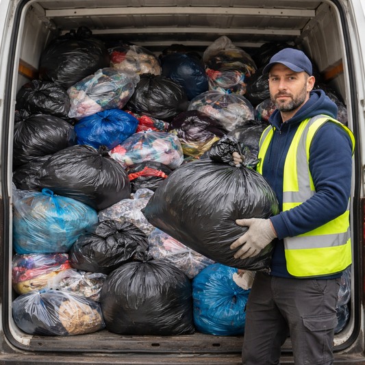 500kg Wholesale Original Unsorted Clothing & Textiles Parcel 
