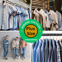 Buy Wholesale Used Clothing – Men’s Plus Size XL+ A‑Grade 10 kg Mix