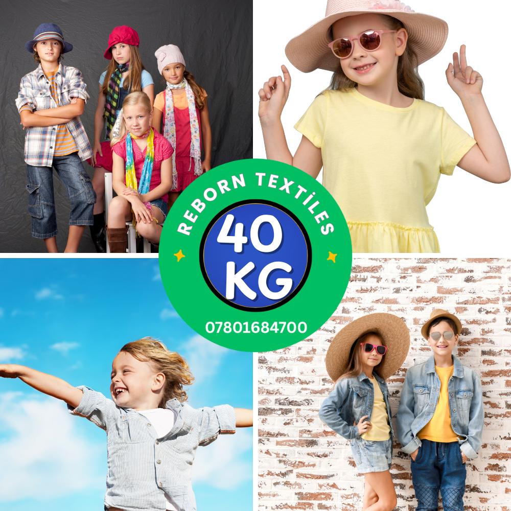 40Kg Kids Wholesale Used Clothing parcel for Resellers